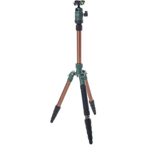 Fotopro X-GO Carbon Fiber Tripod Monopod with FPH-42Q Ball Head Green