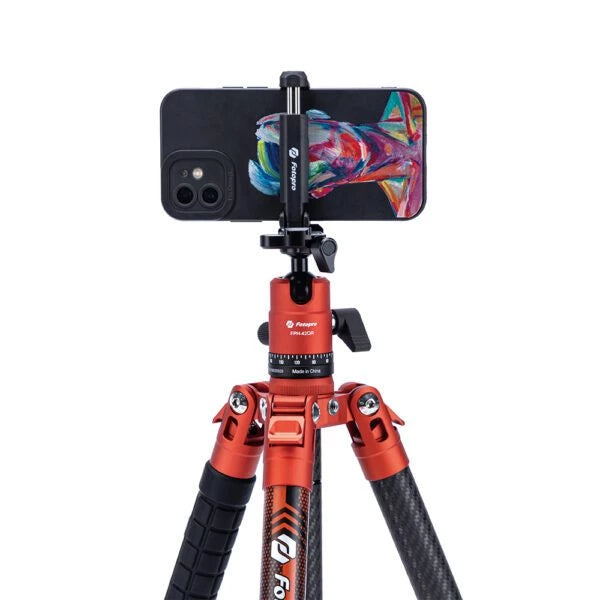 Fotopro X-Aircross 3 Orange Carbon Fiber Travel Tripod