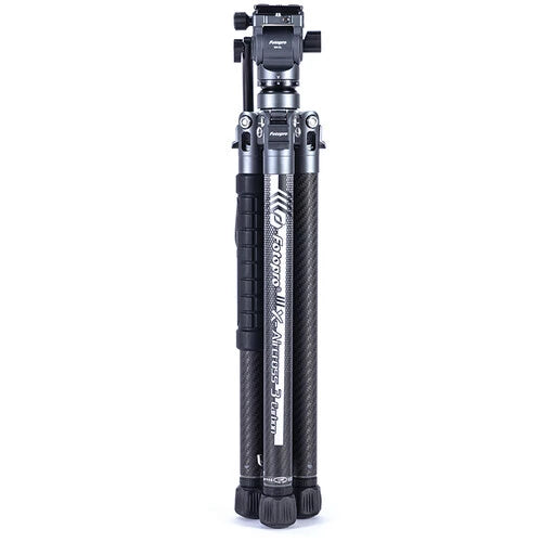 Fotopro X-Aircross 3 Lite Video Grey Carbon Fiber Video Travel Tripod