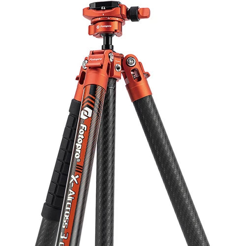 Fotopro X-Aircross 3 Lite Orange Carbon Fiber Travel Tripod