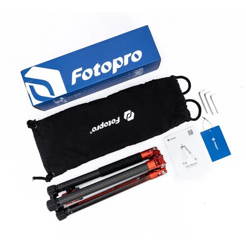 Fotopro X-AirCross 2 Carbon Fiber Tripod Slate Grey