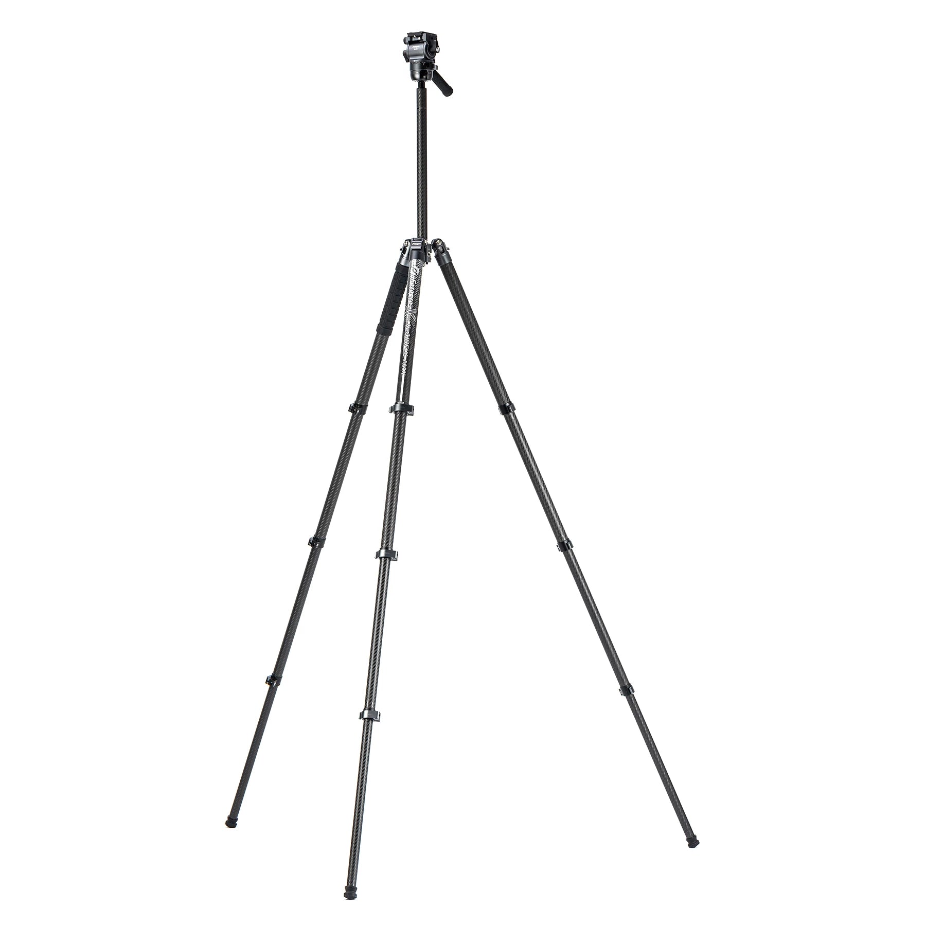 Fotopro X-Airfly MAX Video Ultra Light Carbon Fiber Tripod Gray