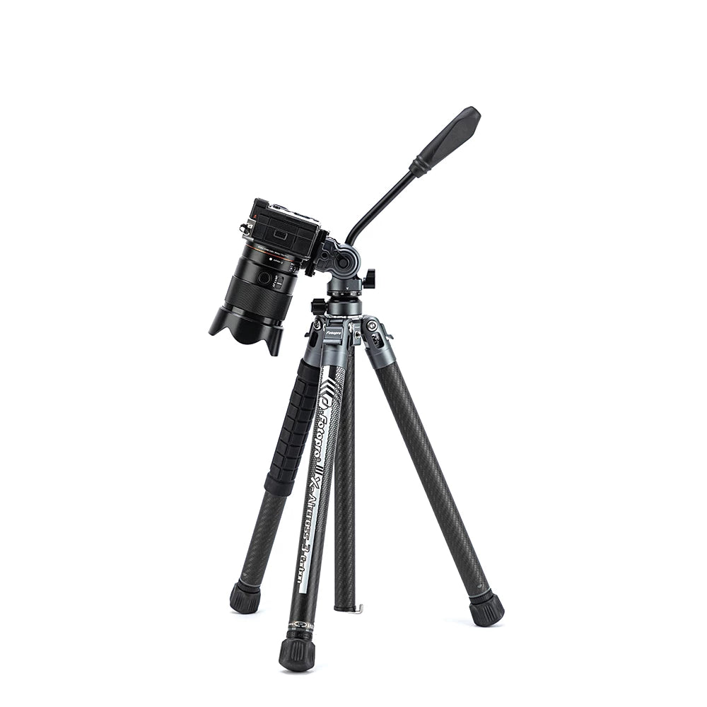 Fotopro X-Aircross 3 Lite Video Grey Carbon Fiber Video Travel Tripod