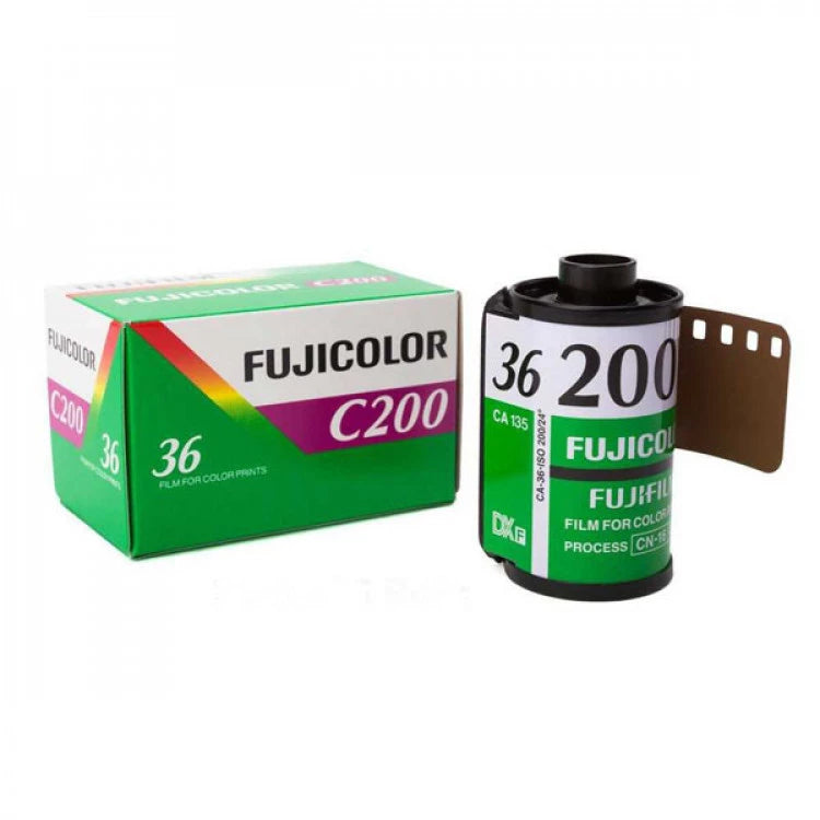 Fujifilm Fujicolor 200 Color Negative Film (35Mm Roll Film, 36 Exposures)
