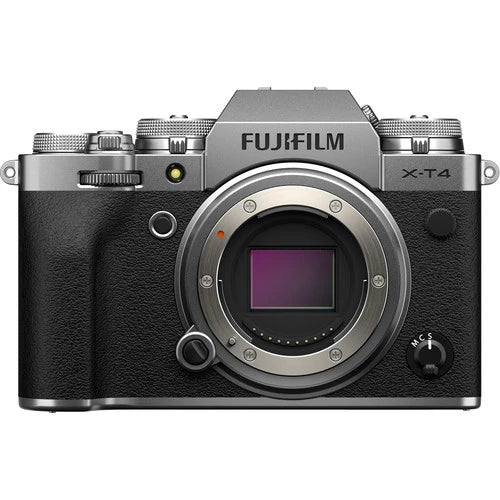 Fujifilm X-T4 Mirrorless Camera Body Only Silver Landscape Package