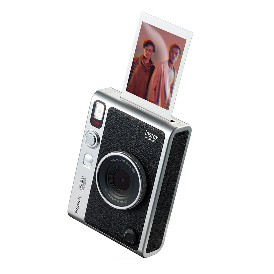 Fujifilm Instax Mini Evo Hybrid Instant Film Camera (Black)