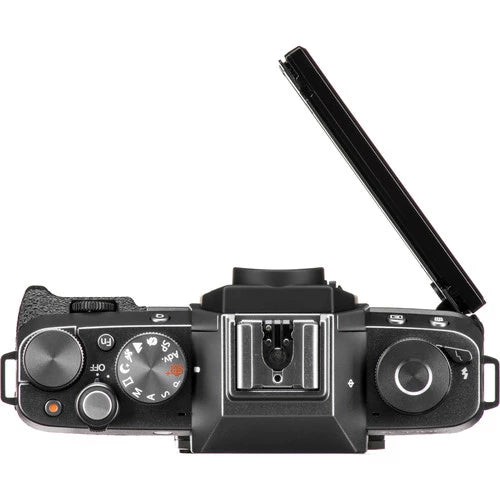 Fujifilm X-T100 Mirrorless Digital Camera with 35mm f1.4 Lens (Dark Silver)