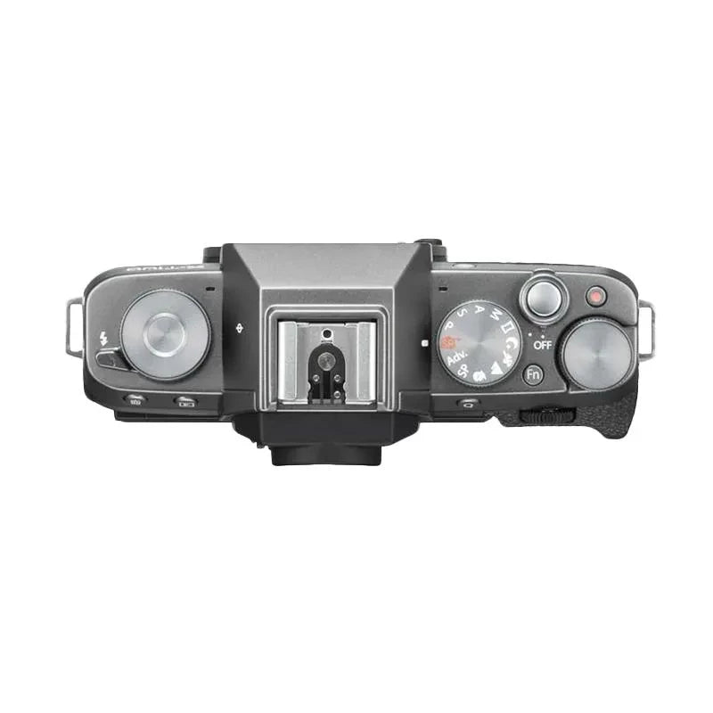 Fujifilm X-T100 Mirrorless Digital Camera with 35mm f1.4 Lens (Dark Silver)
