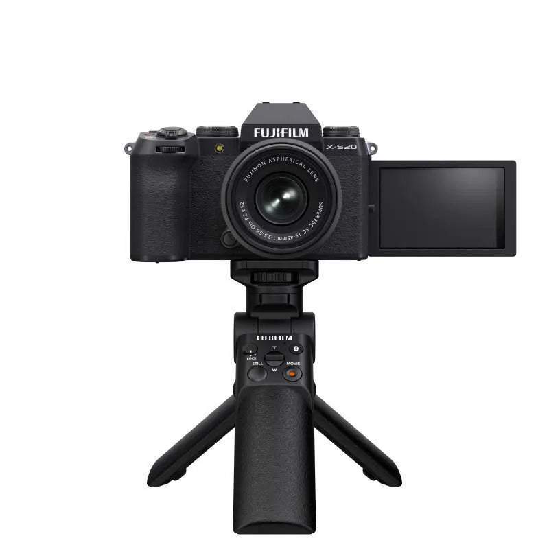 Fujifilm X-S20 Mirrorless Camera with 15-45mm Lens (Black) Video Package