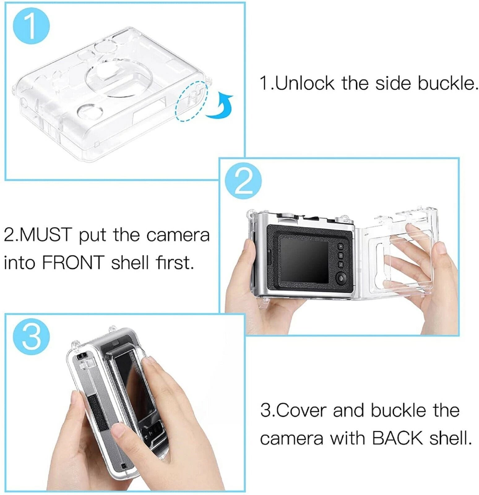 Fujifilm Instax Clear Case Mini Evo