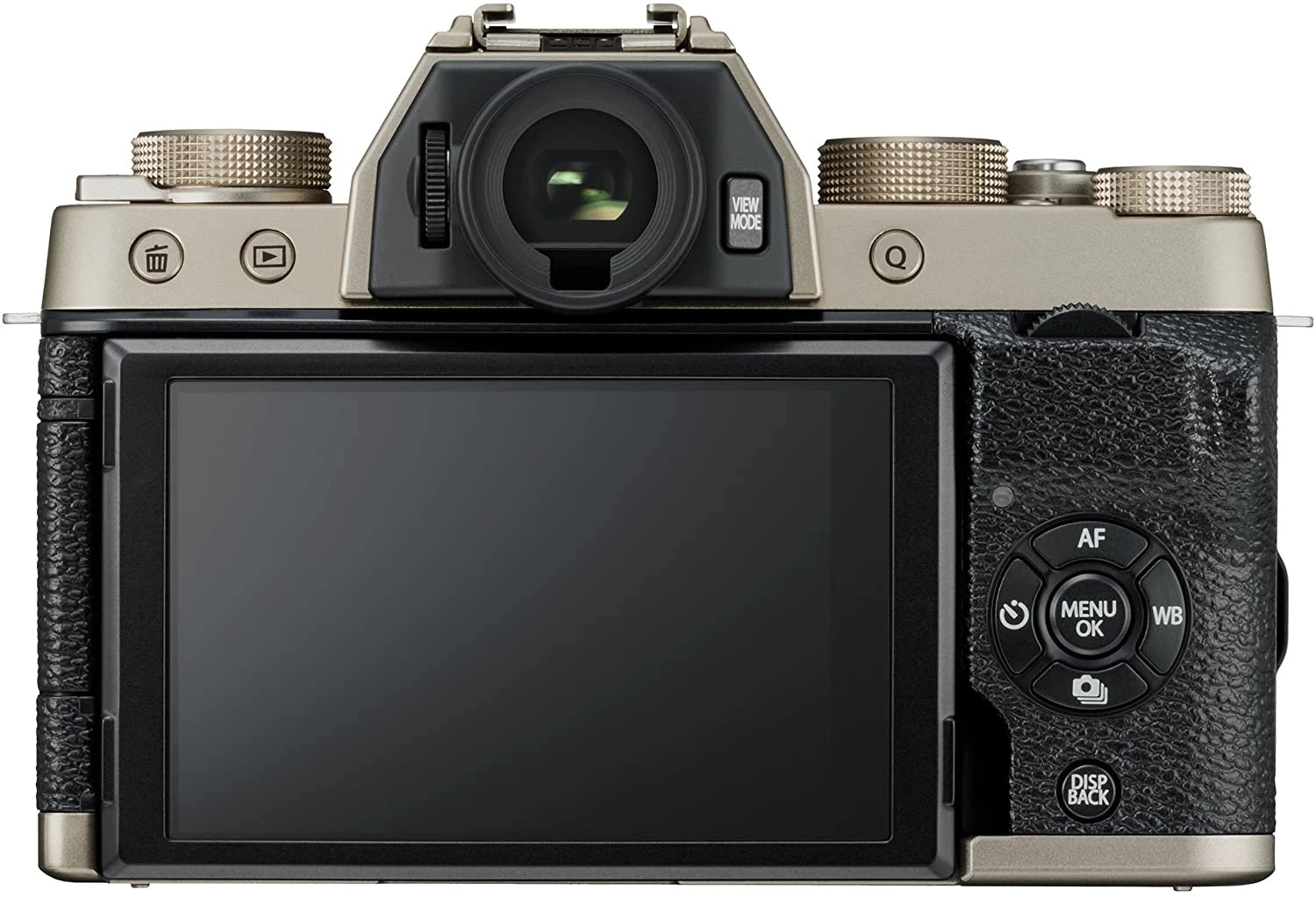 Fujifilm X-T100 Mirrorless Digital Camera Body Only (Champagne Gold)