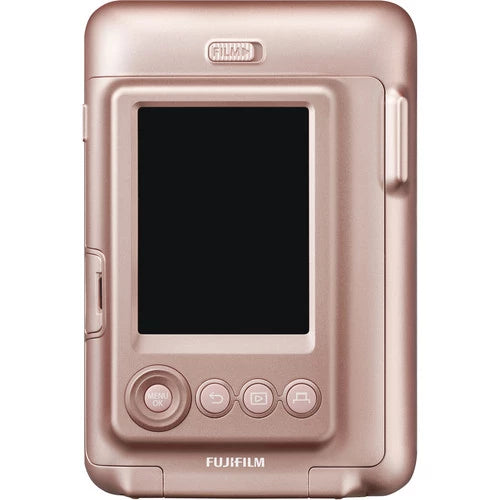 Fujifilm Instax Mini Liplay Hybrid Instant Camera (Blush Gold)
