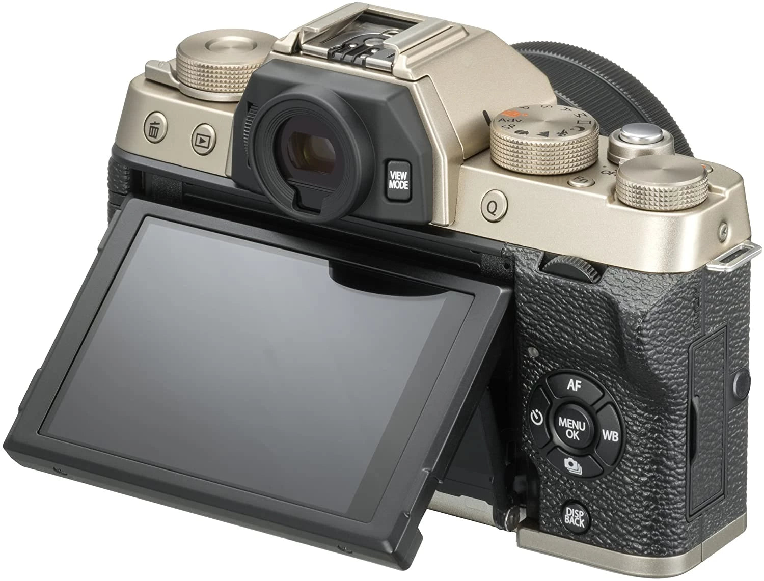 Fujifilm X-T100 Mirrorless Digital Camera with 15-45mm Lens (Champagne Gold)
