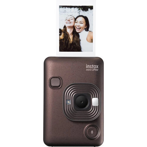 Fujifilm Instax Mini Liplay Hybrid Instant Camera (Deep Bronze)
