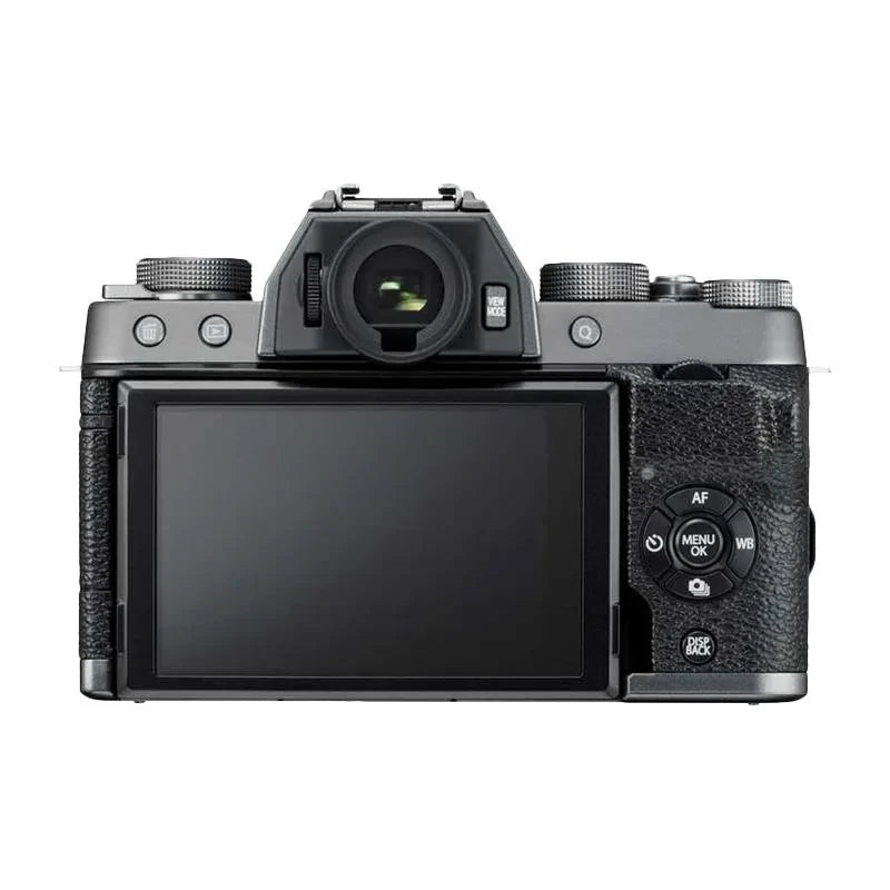 Fujifilm X-T100 Mirrorless Digital Camera with 35mm f1.4 Lens (Dark Silver)