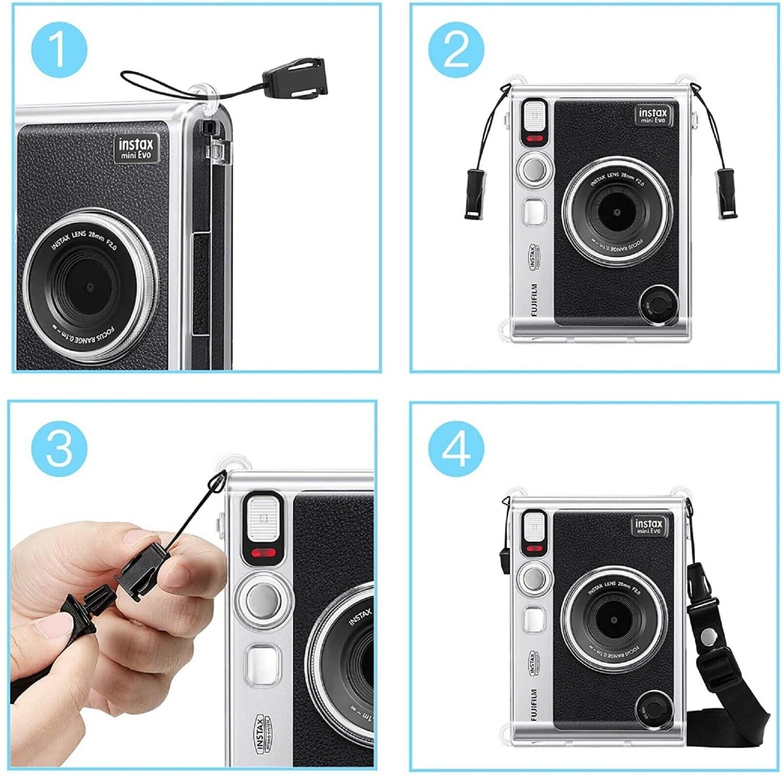 Fujifilm Instax Clear Case Mini Evo