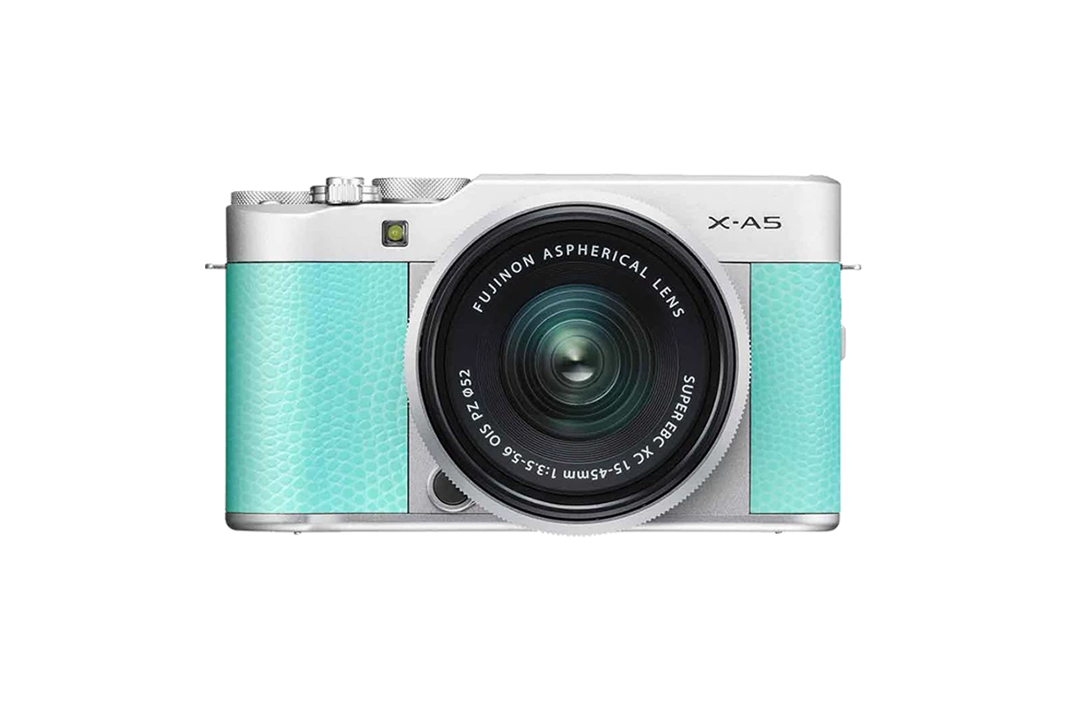 Fujifilm X-A5 Mirrorless Digital Camera with 15-45mm Lens (Mint Green)