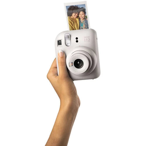 Fujifilm Instax Mini 12 Instant Film Camera (Clay White)