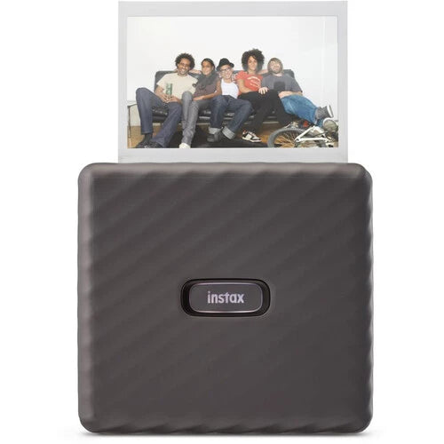 Fujifilm Instax Link Wide Smartphone Printer Mocha Gray