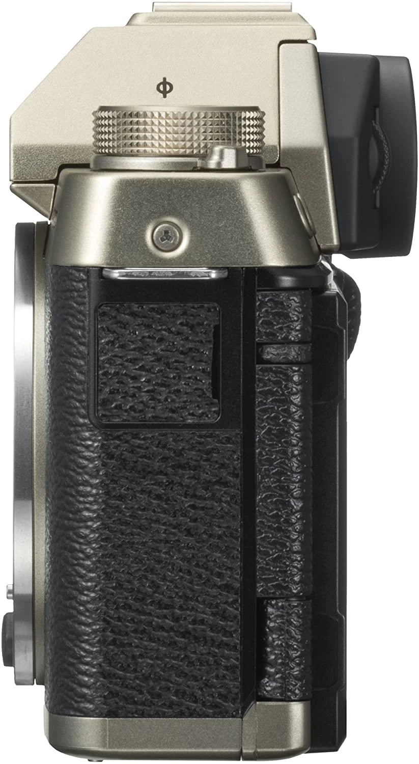 Fujifilm X-T100 Mirrorless Digital Camera Body Only (Champagne Gold)