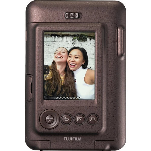 Fujifilm Instax Mini Liplay Hybrid Instant Camera (Deep Bronze)