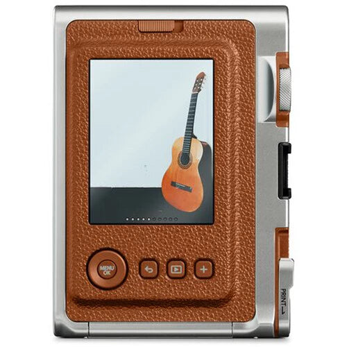 Fujifilm Instax Mini Evo Hybrid Instant Film Camera (Brown)