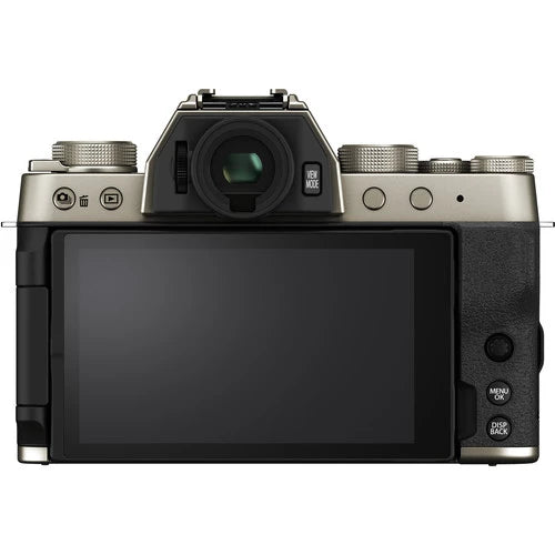 Fujifilm X-T200 Mirrorless Digital Camera with XC 15-45mm Lens (Champagne Gold)