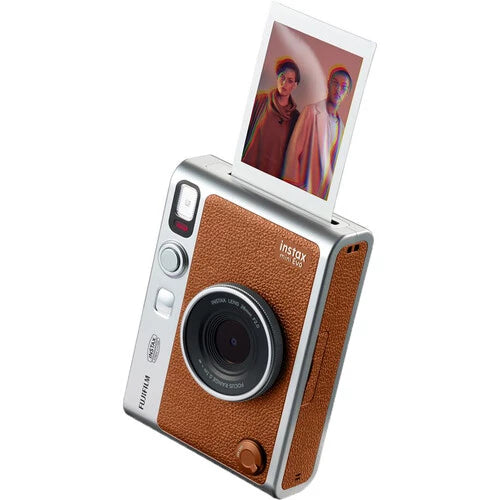 Fujifilm Instax Mini Evo Hybrid Instant Film Camera (Brown)