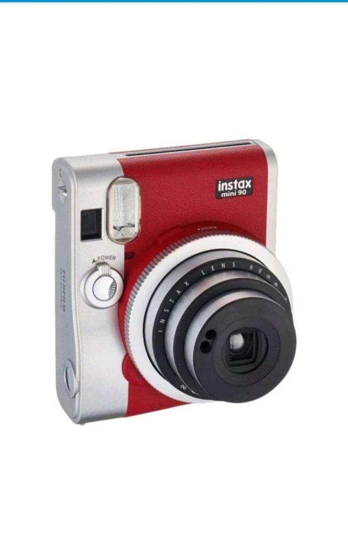 Fujifilm Instax Mini 90 Neo Classic Instant Camera (Red)