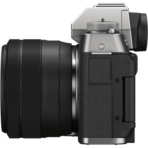 Fujifilm X-T200 Mirrorless Digital Camera with XC 15-45mm Lens (Silver)