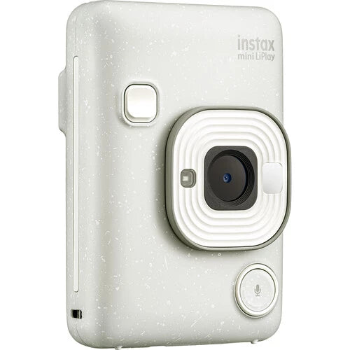Fujifilm Instax Mini Liplay Hybrid Instant Camera (Misty White)