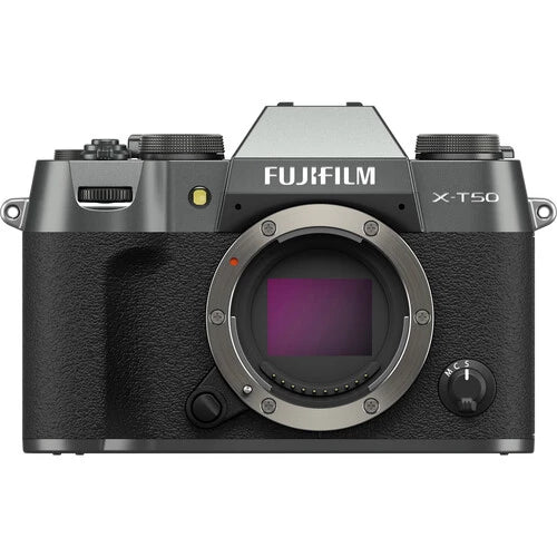 Fujifilm X-T50 Mirrorless Camera with XC 15-45mm f3.5-5.6 Lens (Charcoal Silver)
