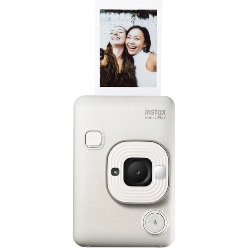Fujifilm Instax Mini Liplay Hybrid Instant Camera (Misty White)