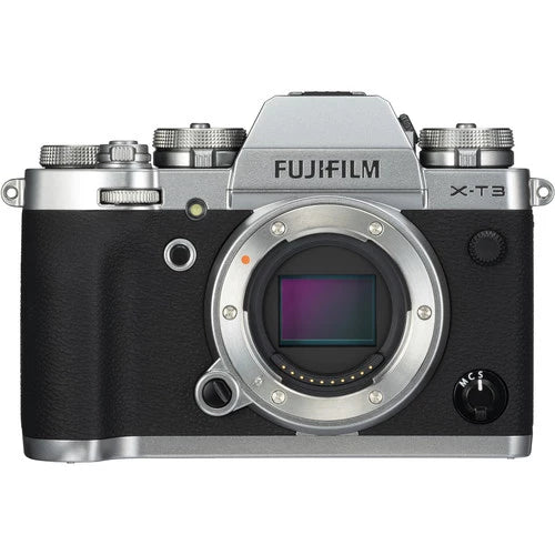 Fujifilm X-T3 Mirrorless Digital Camera Body Only (Silver)