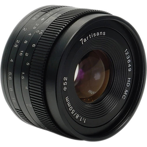 7artisans 50mm f1.8 Lens for Fujifilm X