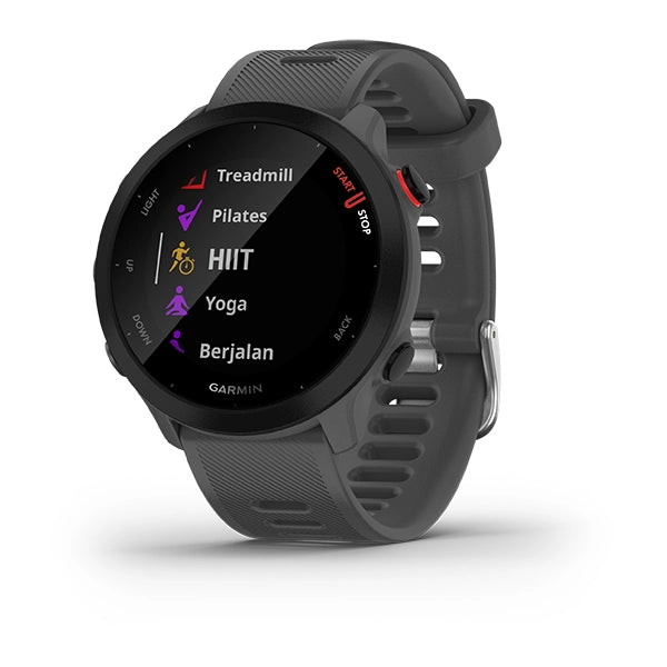 Garmin Forerunner 55, Sport SmartWatch GPS, Monterra Grey