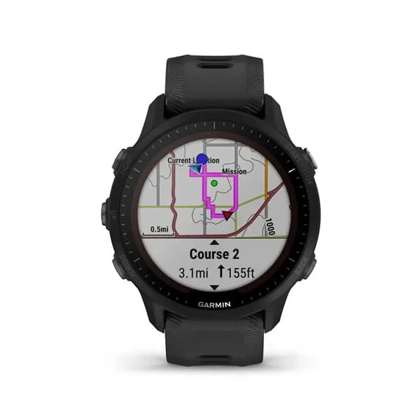 Garmin Forerunner 955, Solar, Sport SmartWatch , Black
