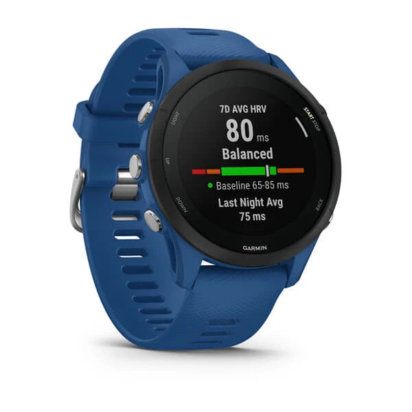Garmin Forerunner 255 Basic, Sport SmartWatch GPS, Tidal Blue, Rabbit