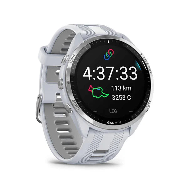Garmin Forerunner 965 White GPS Running Smartwatch