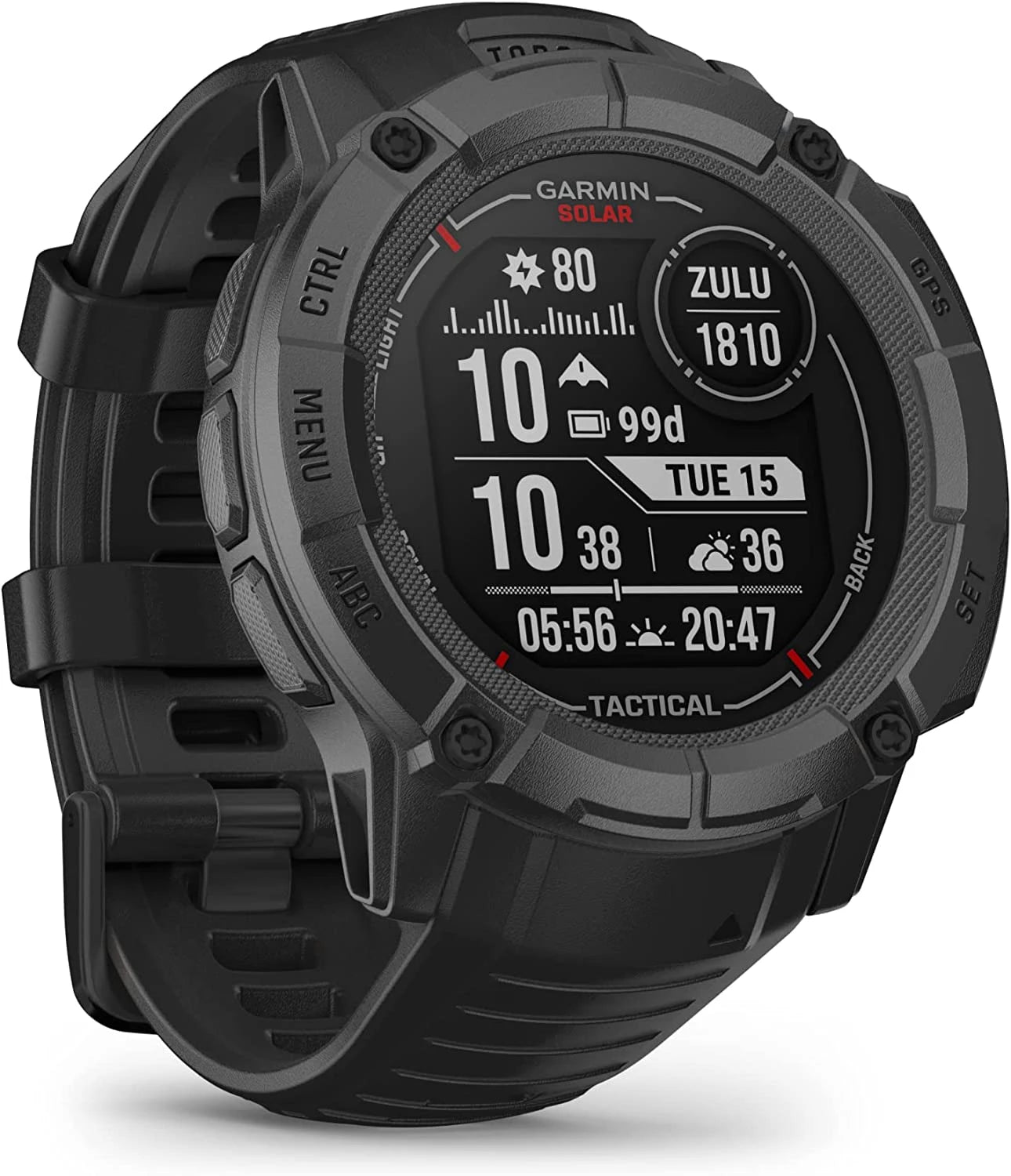 Garmin Instinct 2X Solar TactEdT BLK SEA