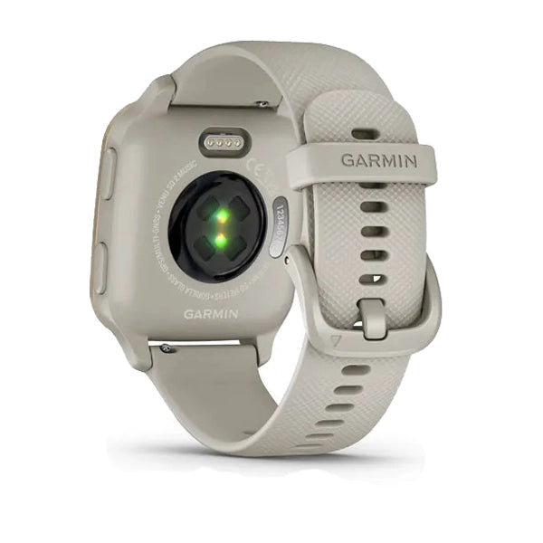 Garmin Venu Sq 2, Smartwatch Music, French Gray/Cream Gold