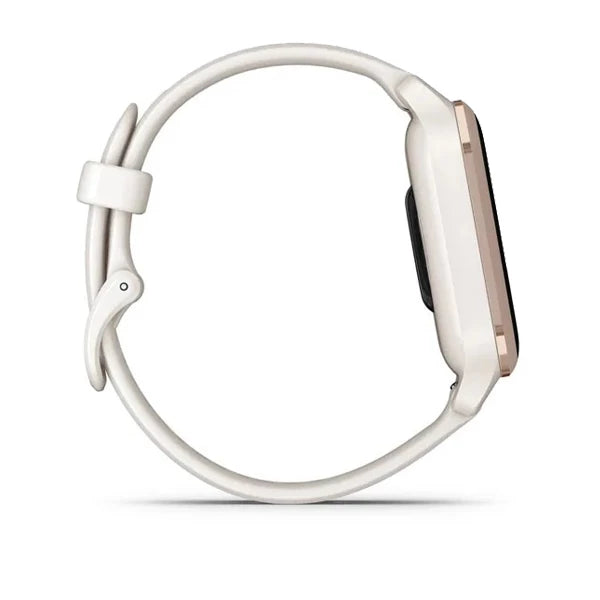Garmin Venu Sq 2, Smartwatch Music, Ivory/Peach Gold