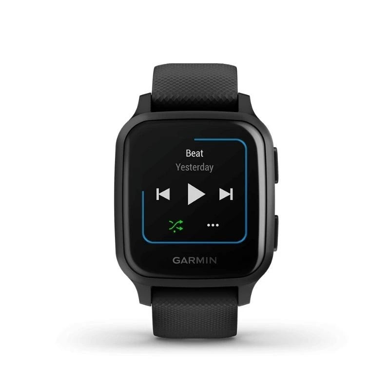 Garmin Venu Sq, Smartwatch NFC, Music, Black/Slate