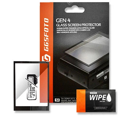 GGS S1 Glass Screen Protector For Sony A7II/7RII/7SII/7RIII/7SIII/7III/7RIV/A9/A9II/RX100/RX1/RX10/RX100VII/ZV1