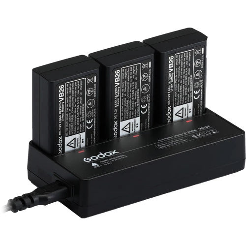 Godox VC26T Triple Charger for V1