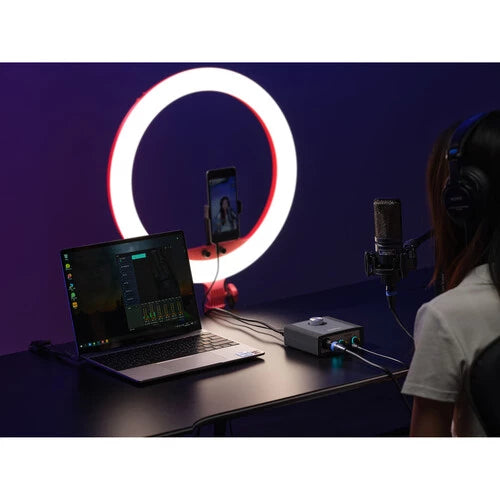 Godox AI2C 2-Channel USB Audio Interface for Windows Computers