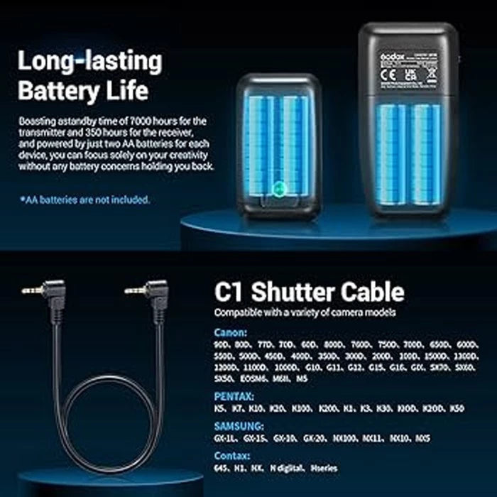 Godox C1 Sync Cable for TR Digital Remote
