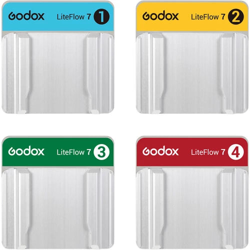 Godox Knowled Liteflow 7 Kit 4-Lightstream Reflector Kit (7x7cm) with Carrying Bag SC13