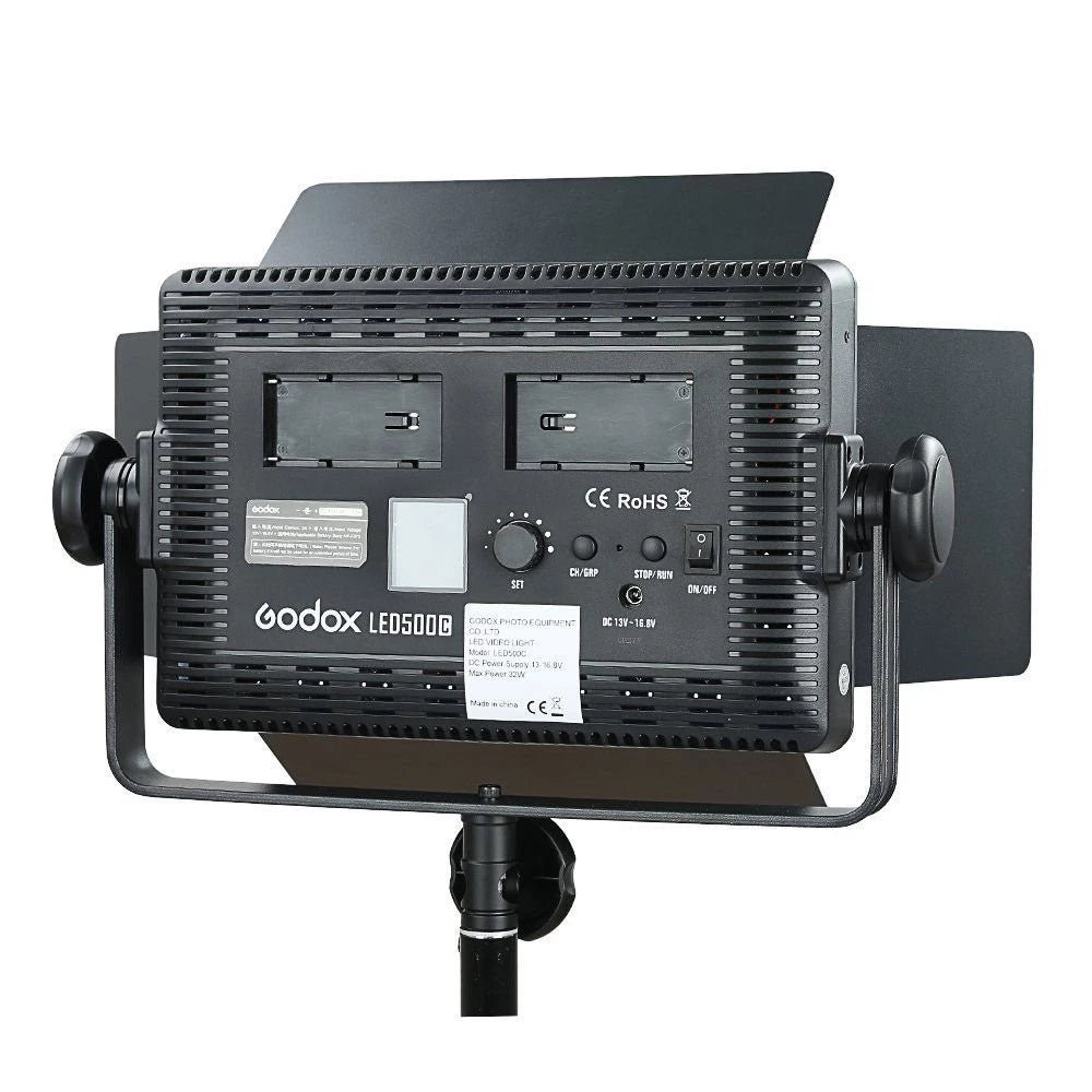 Godox LED500C Bi-Color LED Video Light (Changeable Version)