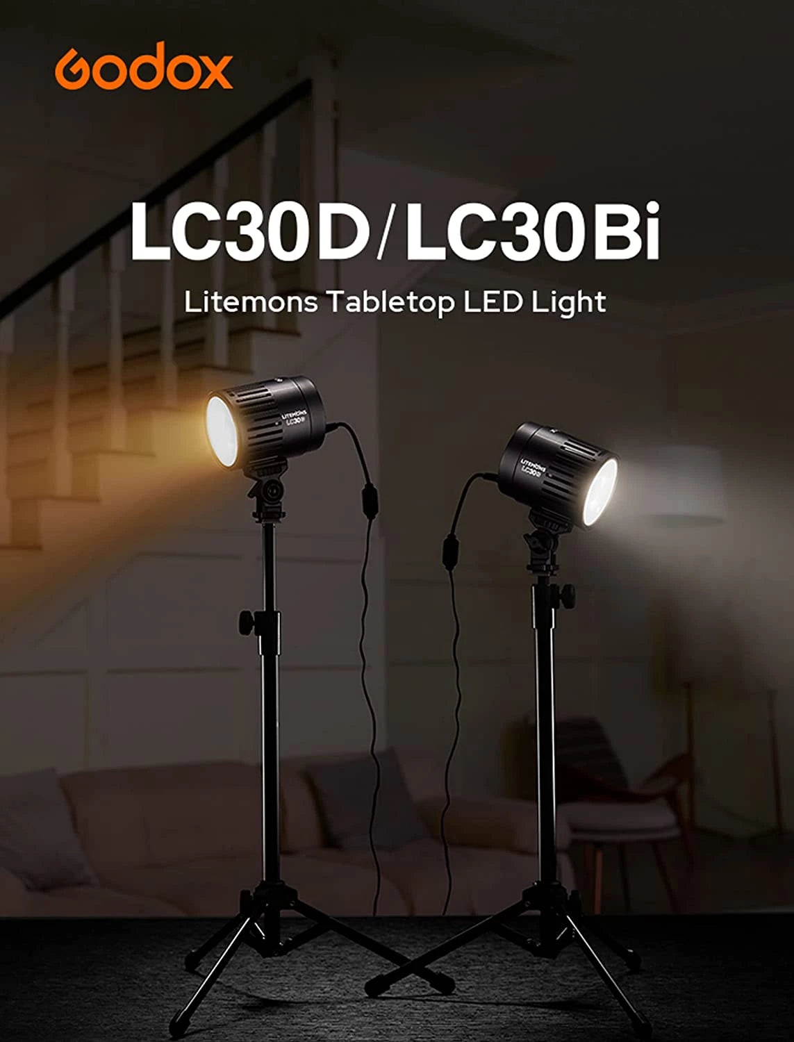 Godox Litemons Tabletop (LC30D) LED Light